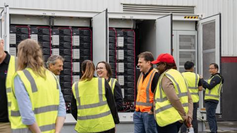 Showcasing the future of Energy: Battery Tour with Group Energy, Gelion and A2EP