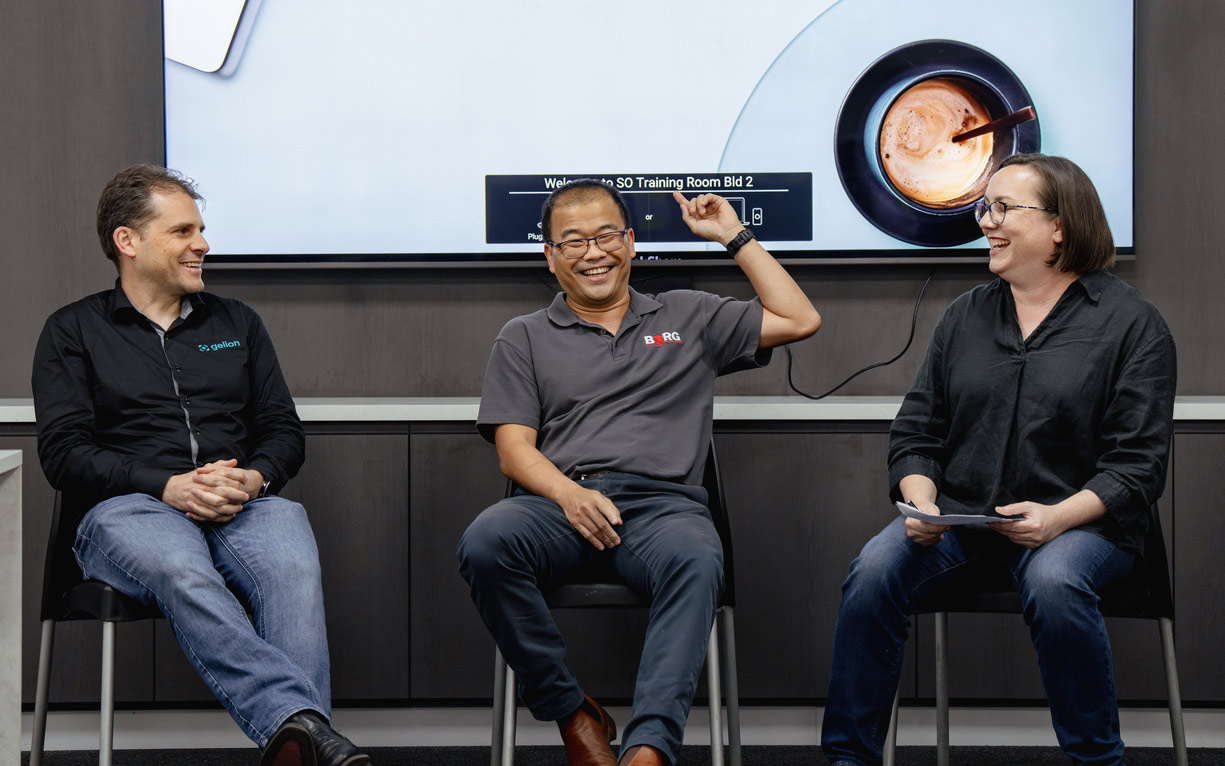 Q&A panel session at the Battery Showcase Day